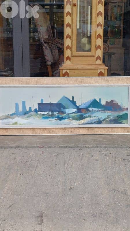 لوحة رسم زيتي اوروبية 2