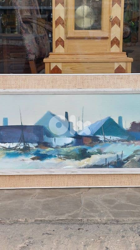 لوحة رسم زيتي اوروبية 4