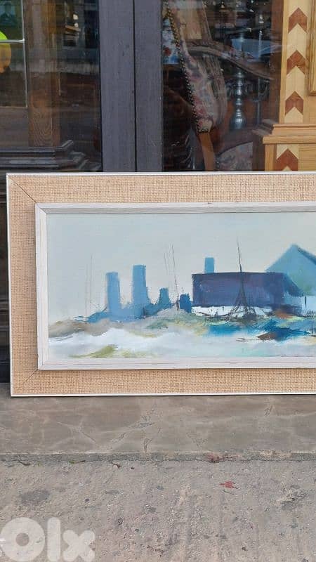 لوحة رسم زيتي اوروبية 5