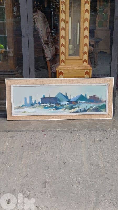 لوحة رسم زيتي اوروبية 6