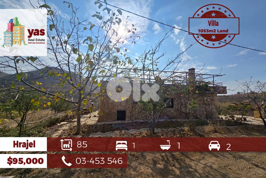 Hrajel 85m2 | Standalone Villa | 1035m2 Land | Perfect Catch |DA | 0