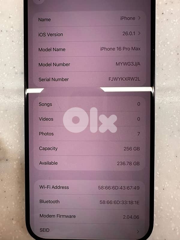 16 pro max 256 Gb 3