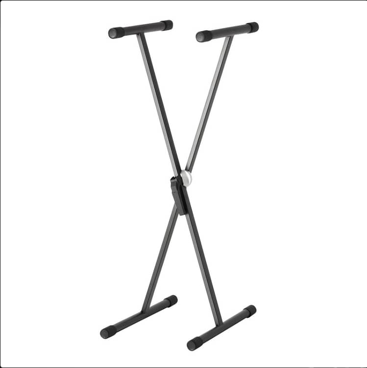 Adam Hall Stands SKS 01 Keyboard Stand, Black 0