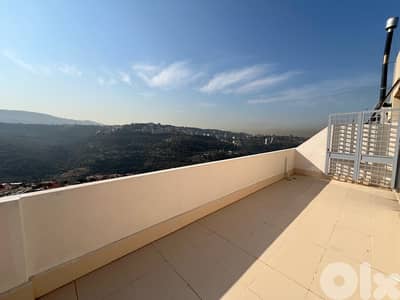 Rooftop Apartment for Rent in Mansourieh