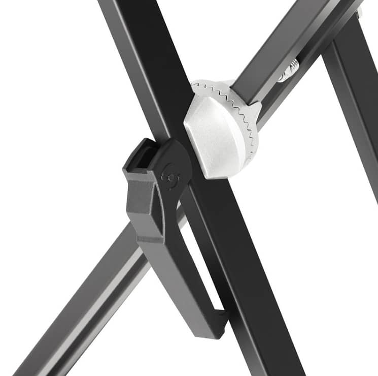 Adam Hall Stands SKS 03 Keyboard Stand, Black 1