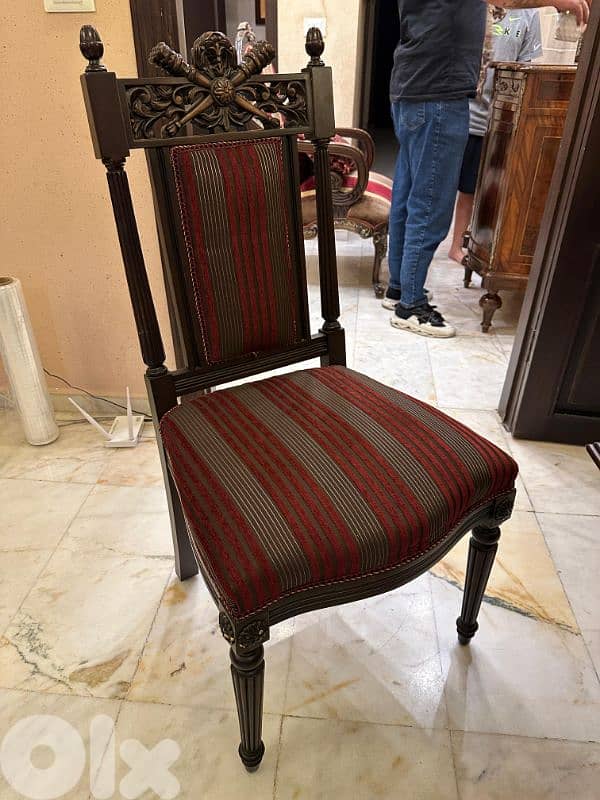 اوضة سفرة ملكية خشب زان ولاتي كلا ملبسة قشر زان 7