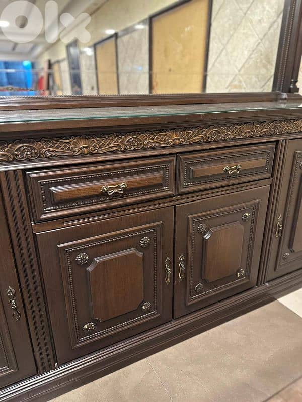 اوضة سفرة ملكية خشب زان ولاتي كلا ملبسة قشر زان 12