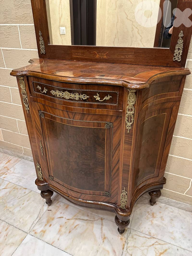 قنصول مصري خشب زان مع مرايا 2