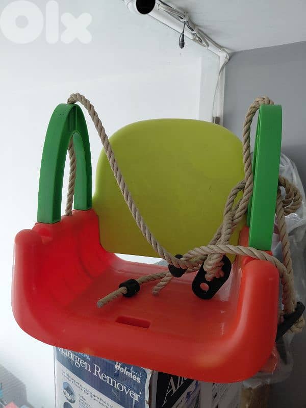 green garden swing 2 in 1 up to 60kg 2