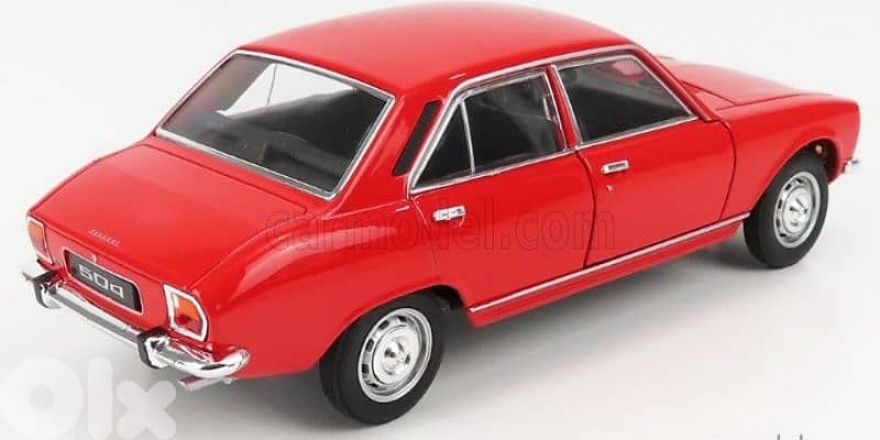 Peugeot 504 1974 diecast car model 1;24 2