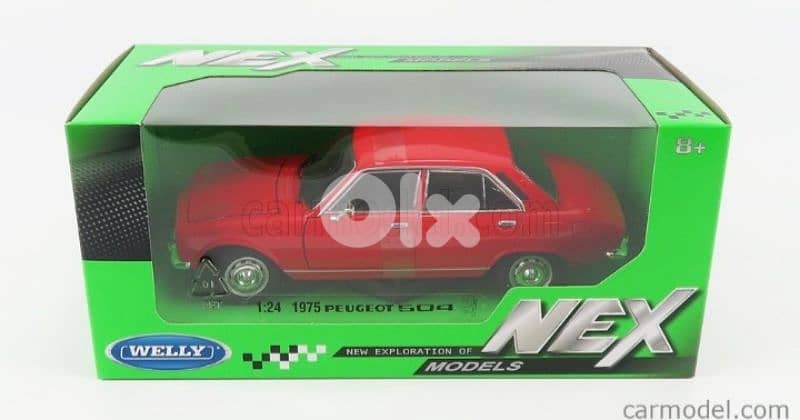 Peugeot 504 1974 diecast car model 1;24 5