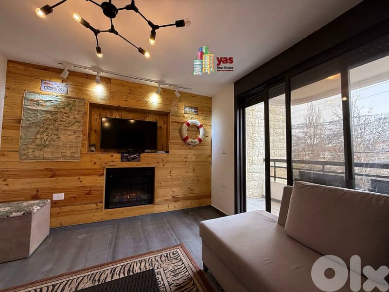 Faraya 100m2 | Cozy Chalet | Furnished | Mountain View | Rent | DA/KH 1