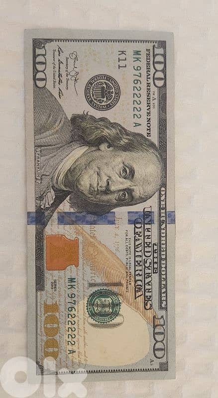 100$ SPECIAL NUMBER FOR COLLECTORS 0