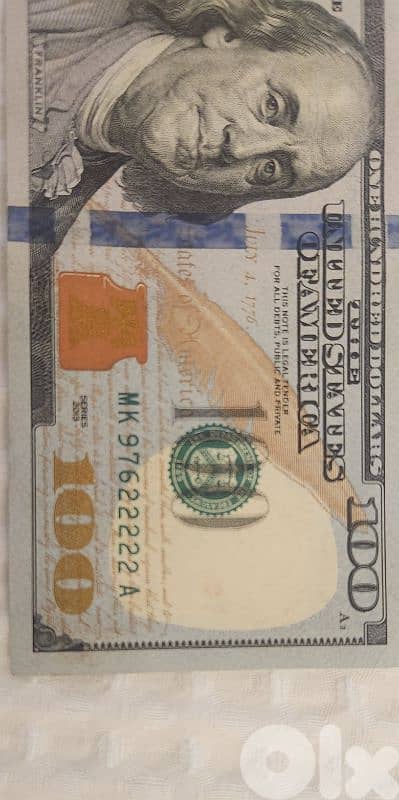 100$ SPECIAL NUMBER FOR COLLECTORS 1