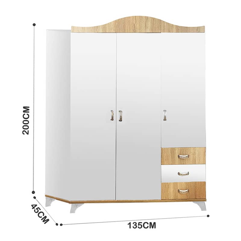 Wooden Baby Closet Treasury - خزانة أطفال خشبية أنيقة 1