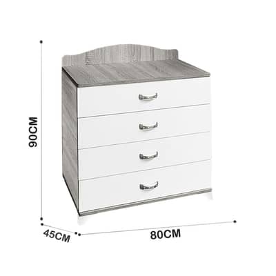 Wooden Baby Dresser - تسريحة أطفال خشبية