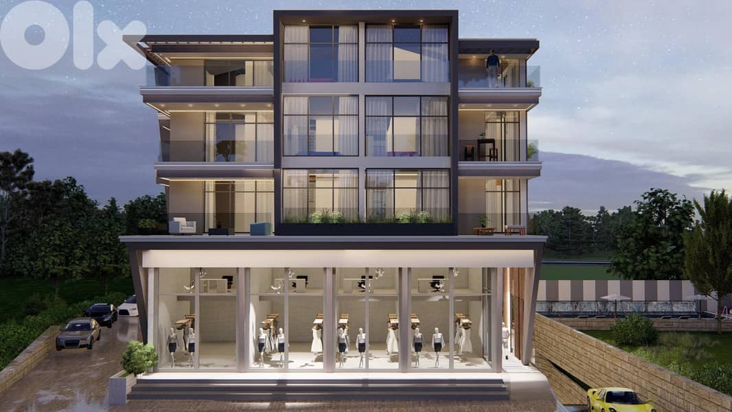 Under Construction Apartment For Sale in Jouret Ballout شقة  للبيع 0