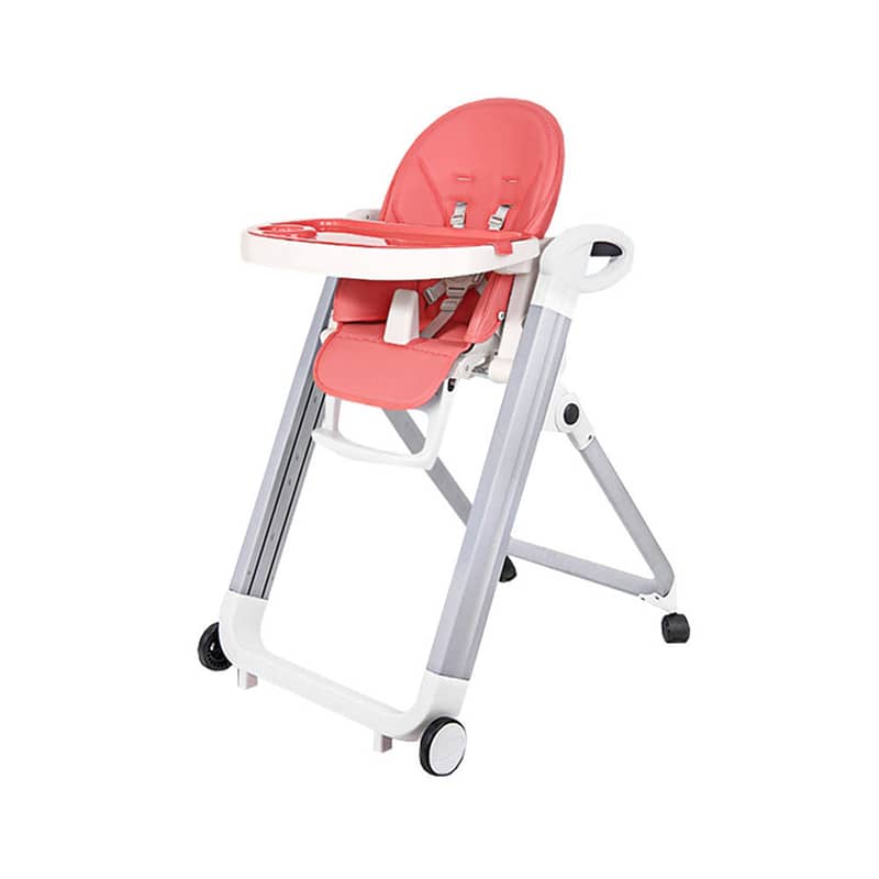 Portable Folding High Chair For Babies And Toddlers - كرسي طعام محمول 0