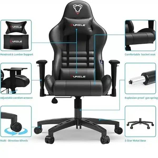 GAMING CHAIR FURGLE HIGH QUALITY  l  كرسي ألعاب 2
