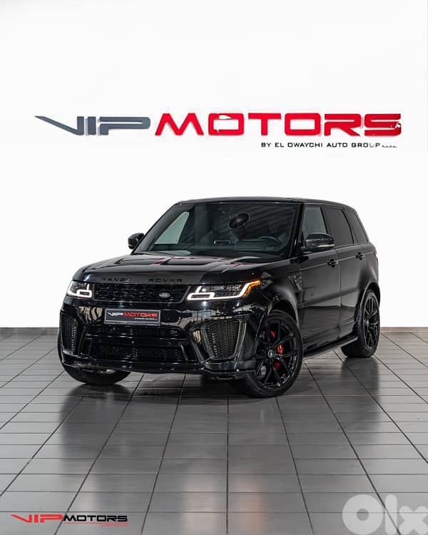 Land Rover Range Rover Sport SVR 2018 0