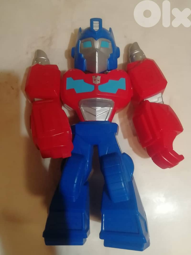 Transformers Mega Mighties Rescue Bot, Optimus Prime figurine 25 cm by 0