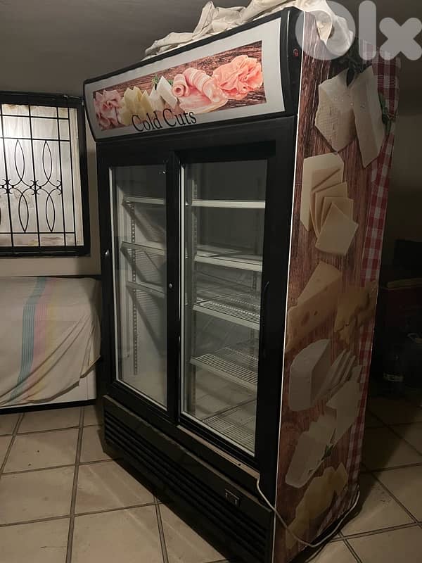 Commercial Display Refrigerator – Cold Cuts / Cheese / Deli Fridge 0