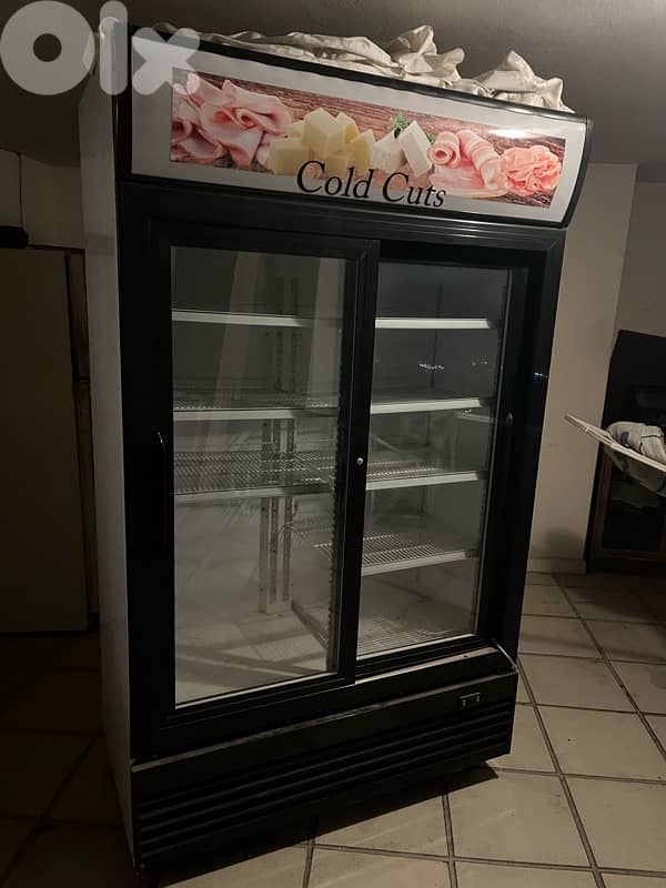 Commercial Display Refrigerator – Cold Cuts / Cheese / Deli Fridge 1