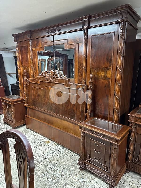 اوضة نوم خشب زان 1