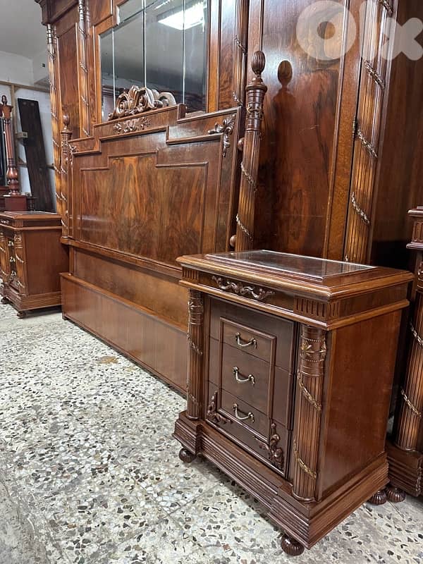 اوضة نوم خشب زان 3