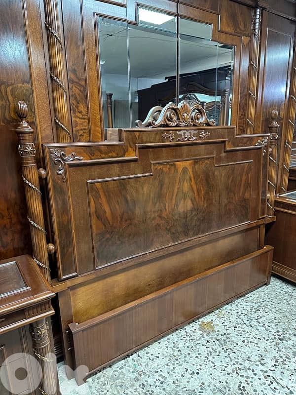 اوضة نوم خشب زان 4