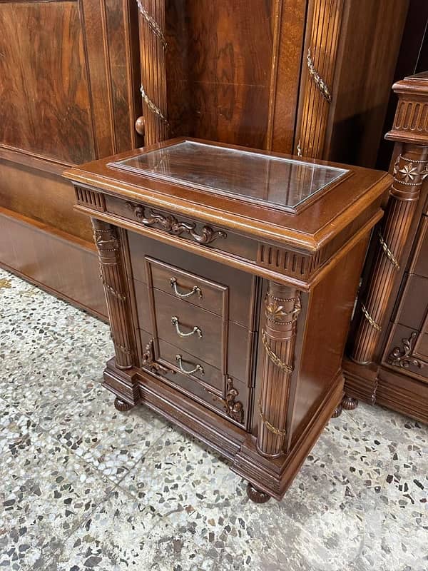 اوضة نوم خشب زان 7