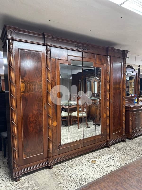 اوضة نوم خشب زان 9