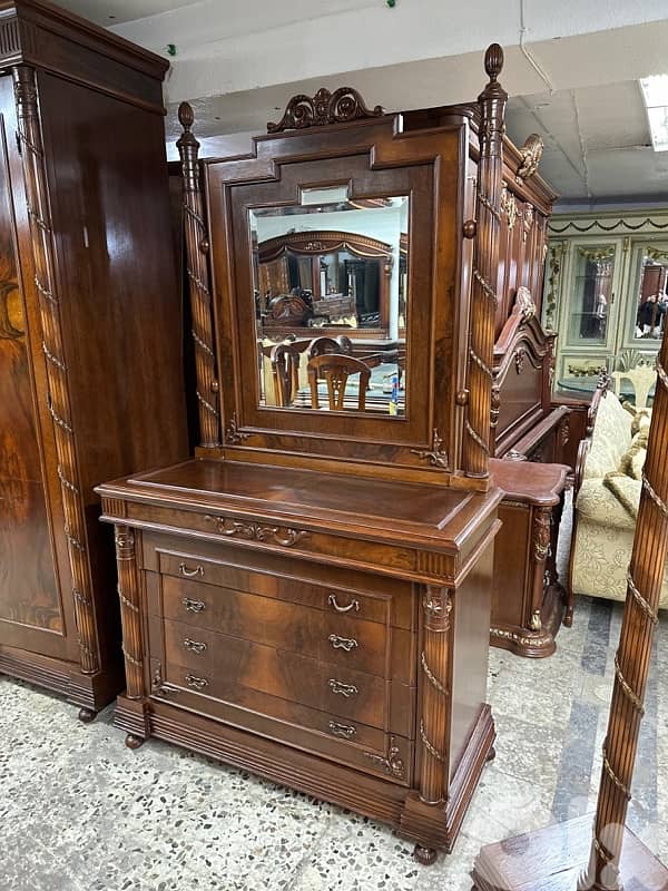 اوضة نوم خشب زان 15