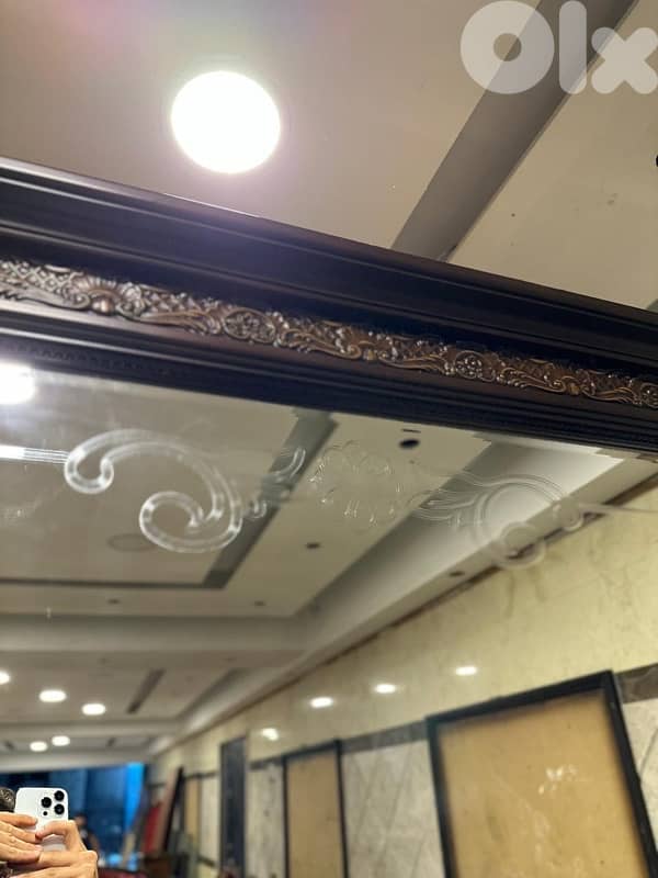 اوضة سفرة خشب زان 8