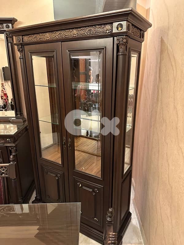 اوضة سفرة خشب زان 12