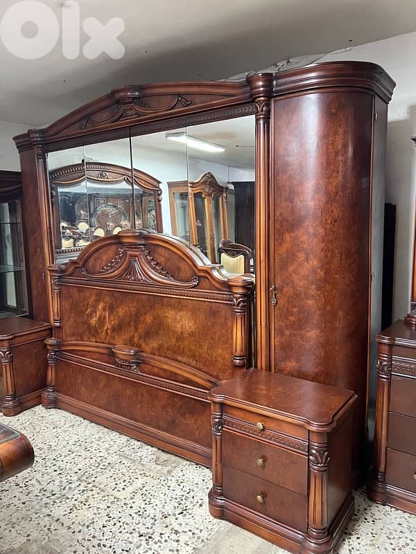 اوضة نوم خشب زان 1