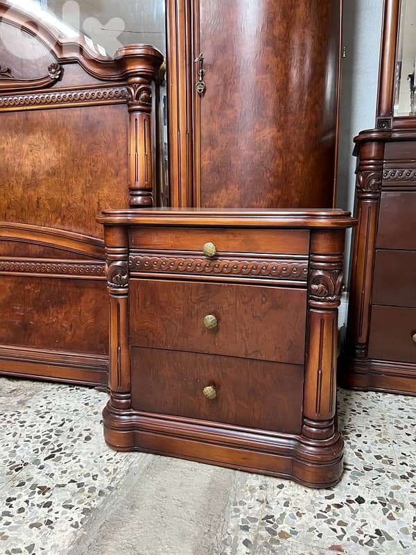 اوضة نوم خشب زان 6