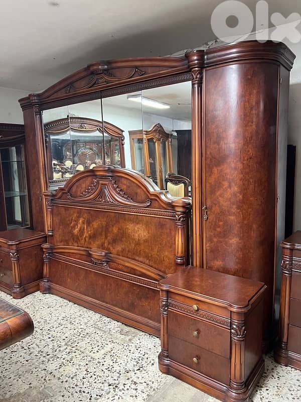 اوضة نوم خشب زان 10