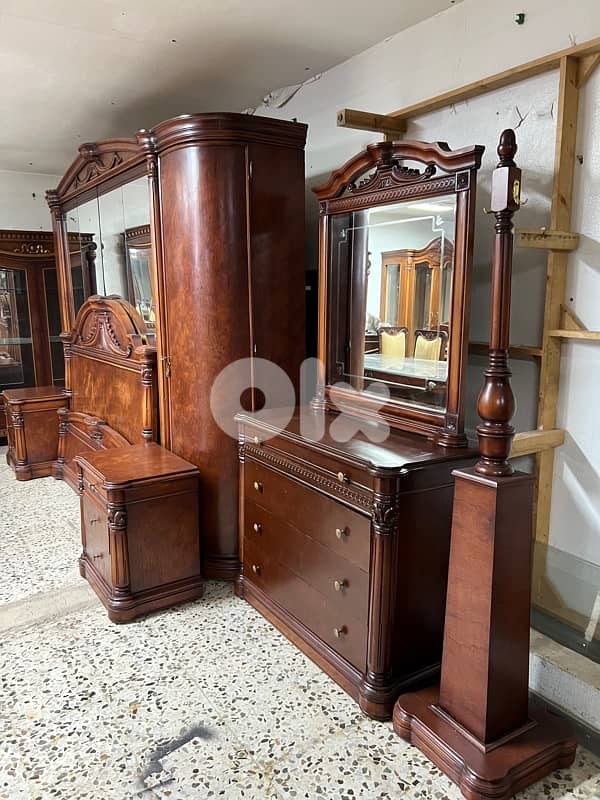 اوضة نوم خشب زان 12