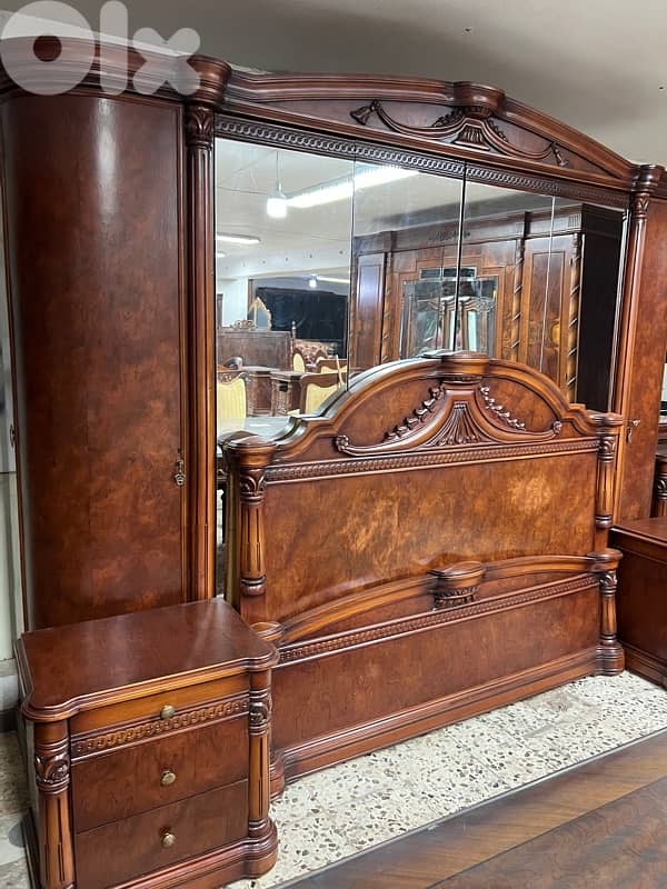 اوضة نوم خشب زان 13