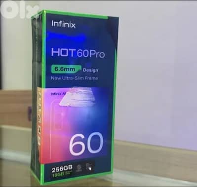 infinix hot 60 pro 256 8+8Gb ram like new
