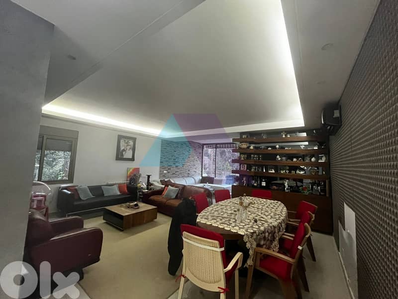 Furnished 230 m2 apartment+terrace+open view 4sale in Ain Alak-عين علق 0