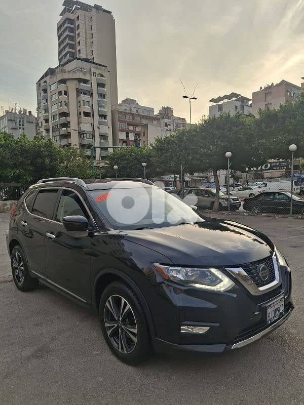 Nissan Rogue 2018 SL 4X4 FULL BLACK CLEAN CAR FAX 0