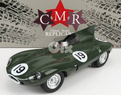 Jaguar D-Type (12h Sebring 1955) diecast car model 1;18
