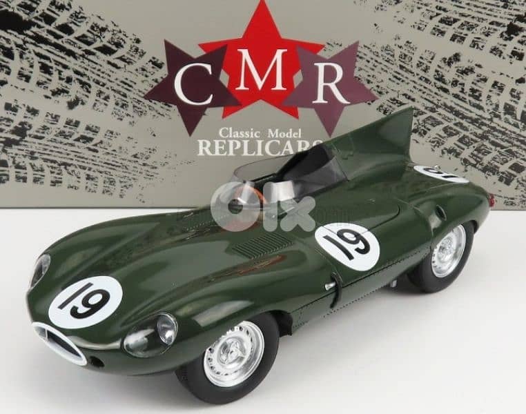 Jaguar D-Type (12h Sebring 1955) diecast car model 1;18 0