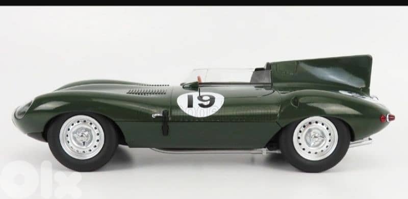 Jaguar D-Type (12h Sebring 1955) diecast car model 1;18 1