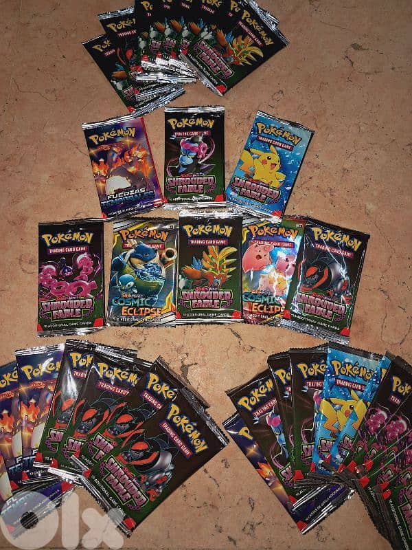 Pokémon booster Packs 1 for 1$ only !!! 0