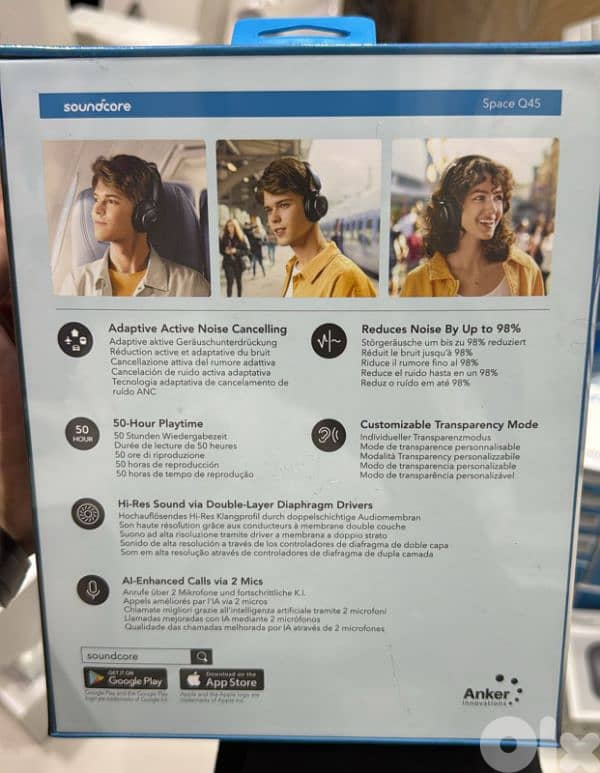 Anker soundcore space Q45 black 1