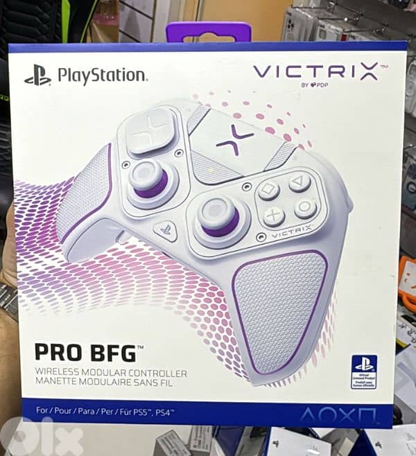 Sony Playstation Victrix Pro BFG Controller ps4/ps5 white 0