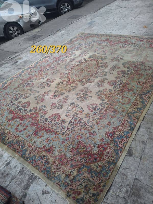 سجادة عجمية انتيك حياكة يد سعر لقطة 2